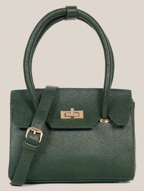 women solid leather handbag - 21685475 - Standard Image - 0