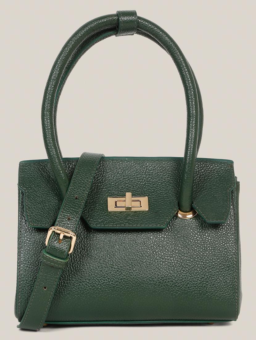 women solid leather handbag - 21685475 - Zoom Image - 0