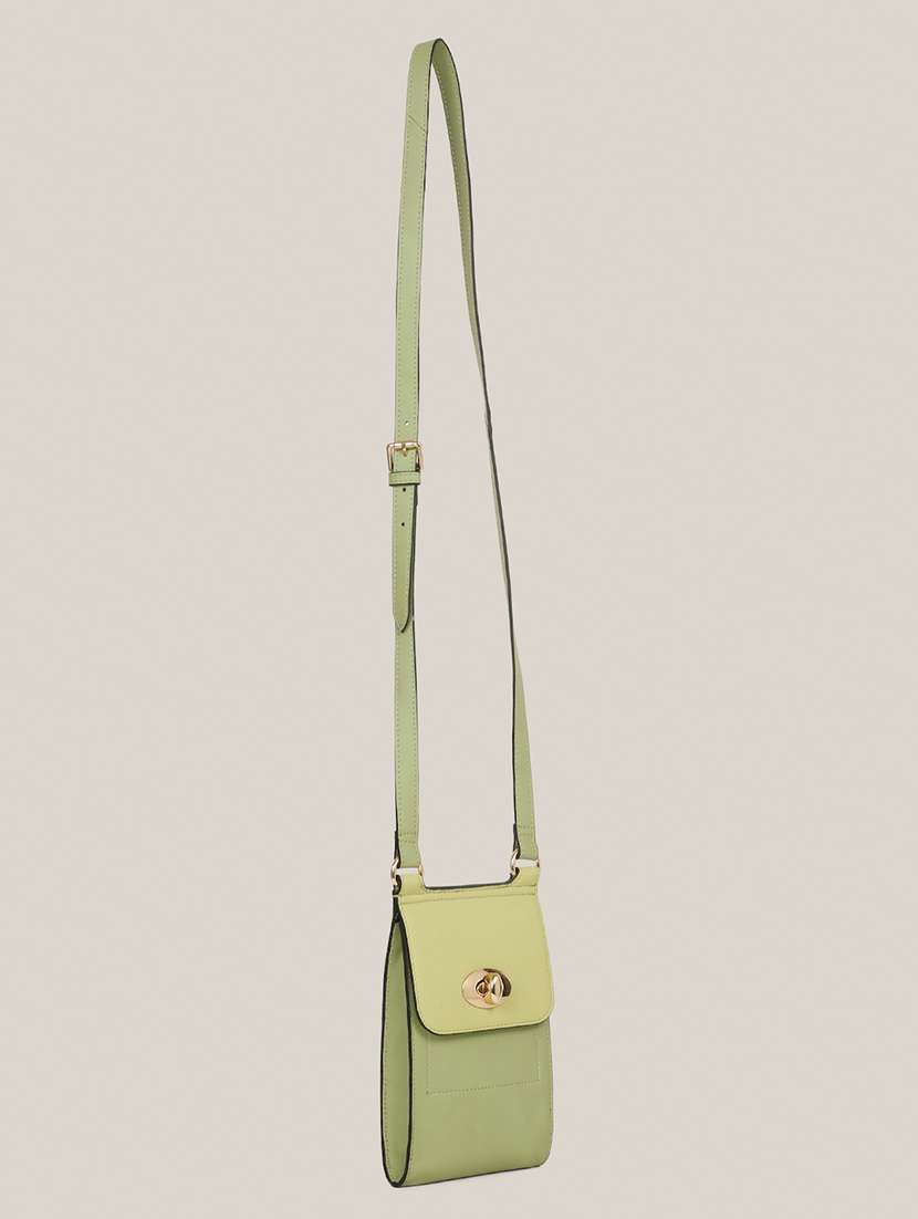 women solid sling bag - 21685483 - Standard Image - 5