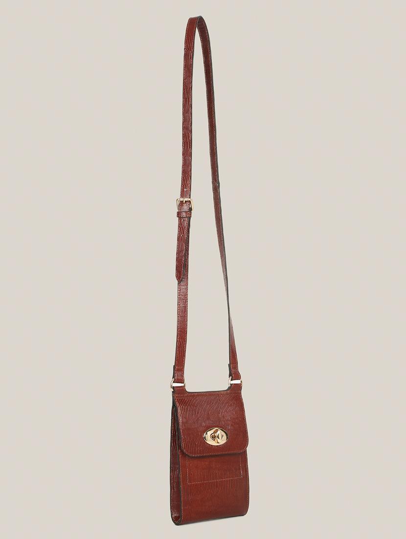 women textured sling bag - 21685484 - Standard Image - 5