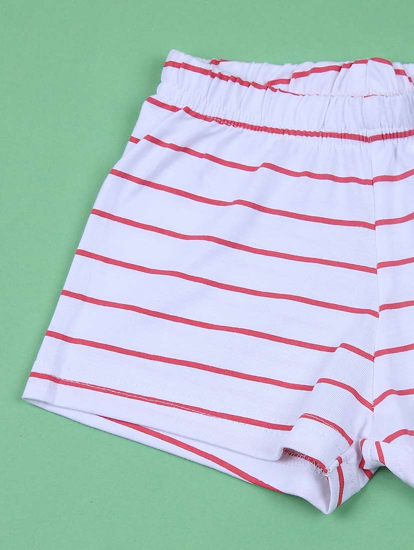 girls striped sleeveless shorts set - 21685643 -  Standard Image - 3