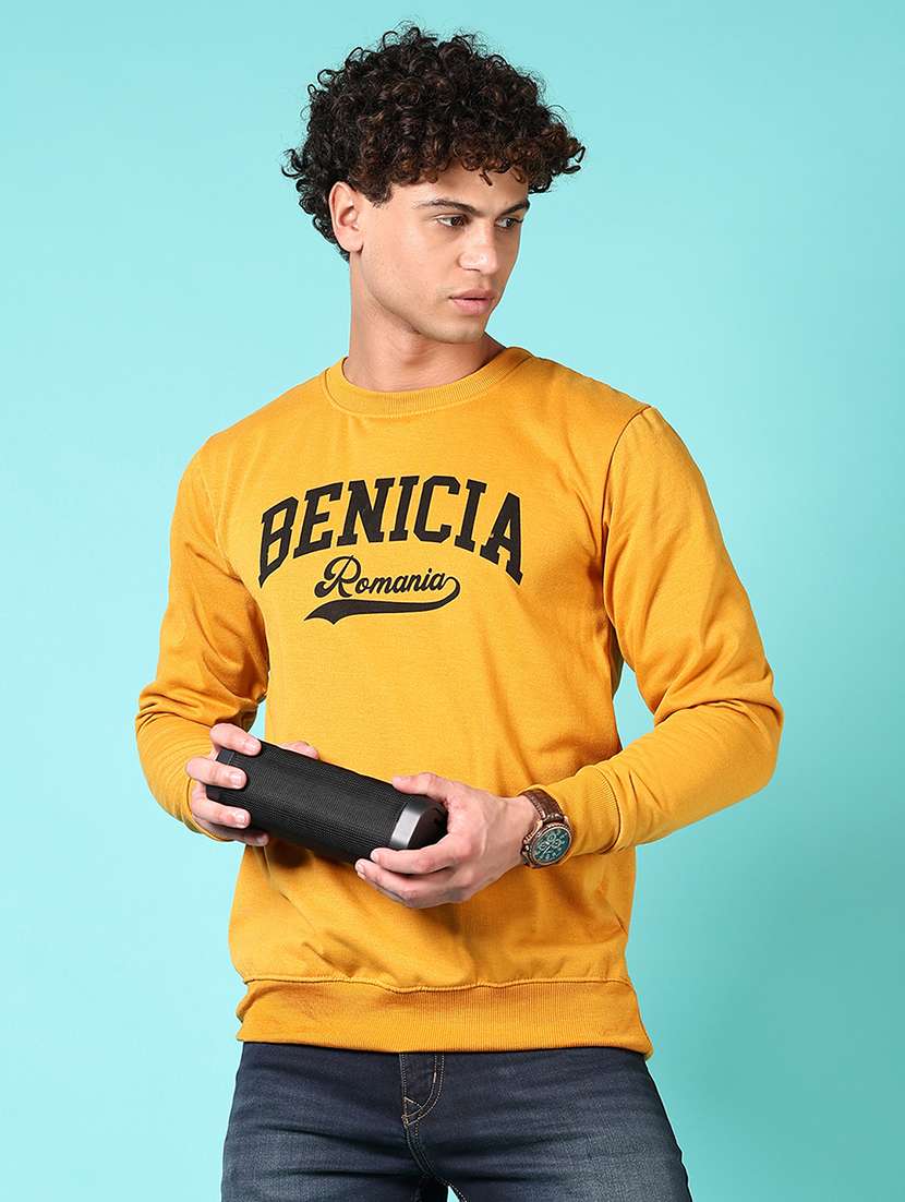 men printed long sleeve sweatshirt - 21685683 -  Zoom Image - 0