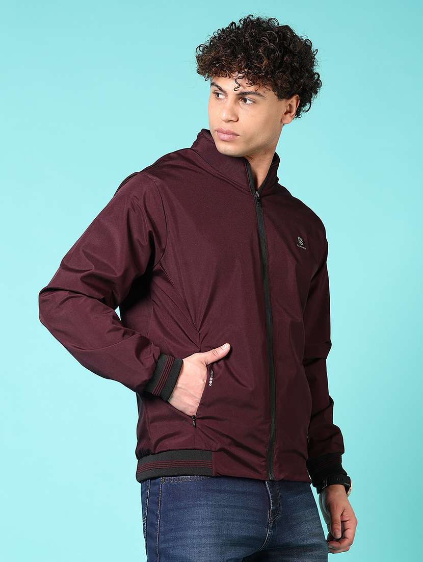 men soli dlong sleeve bomber jacket - 21685760 -  Standard Image - 5