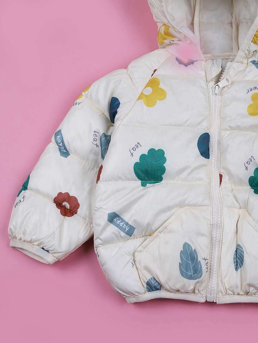 boys long sleeve hooded quilted jacket - 21685771 -  Standard Image - 3