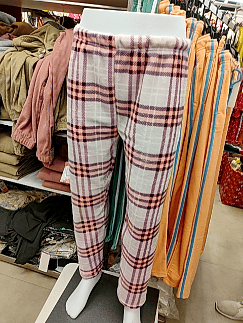 pink polyester track pants - 21685797 - Standard Image - 0