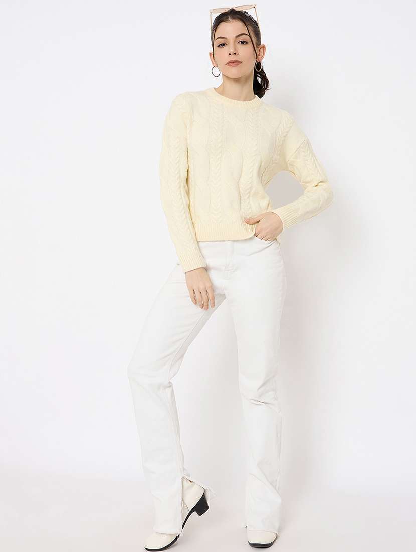 women self designed long sleeves cardigan - 21686078 -  Standard Image - 3