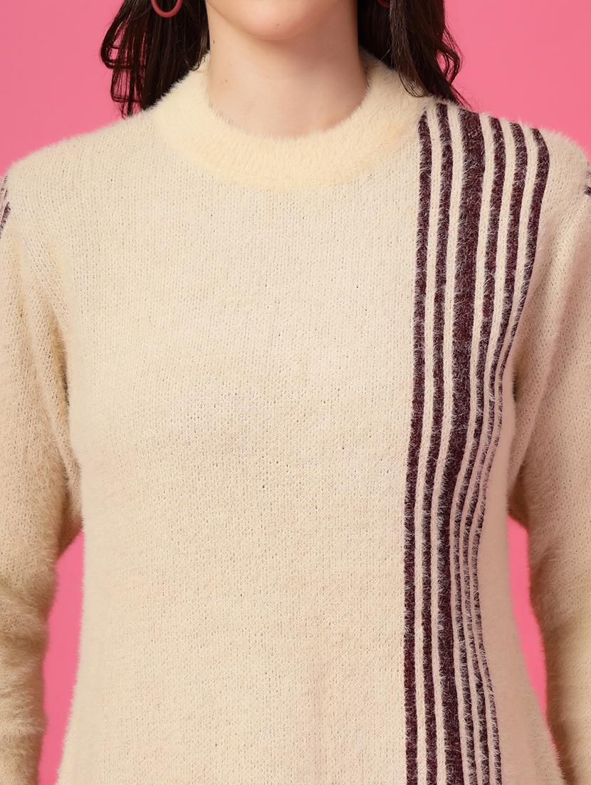 women tapered long sleeves winter wear dress - 21686289 - Standard Image - 5