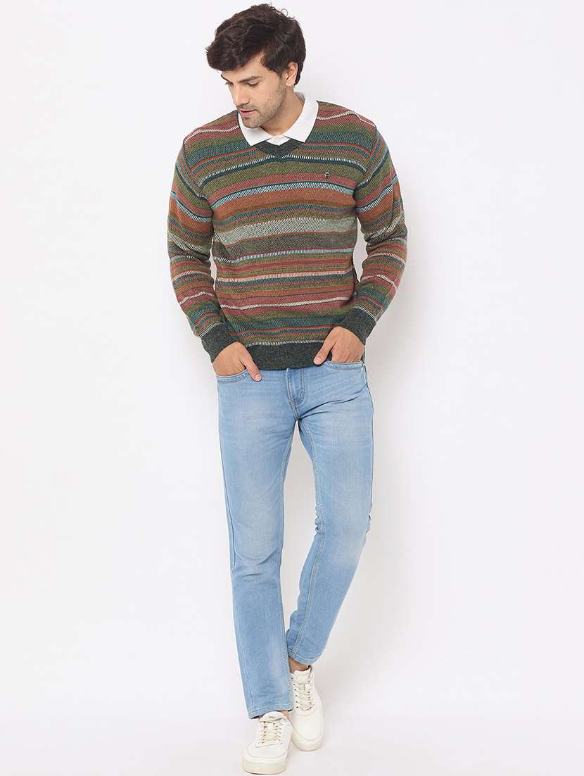 men self designed long sleeves pullover - 21686353 -  Standard Image - 3