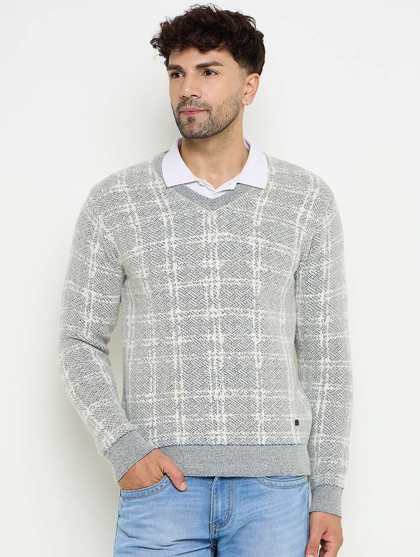 men self designed long sleeves pullover