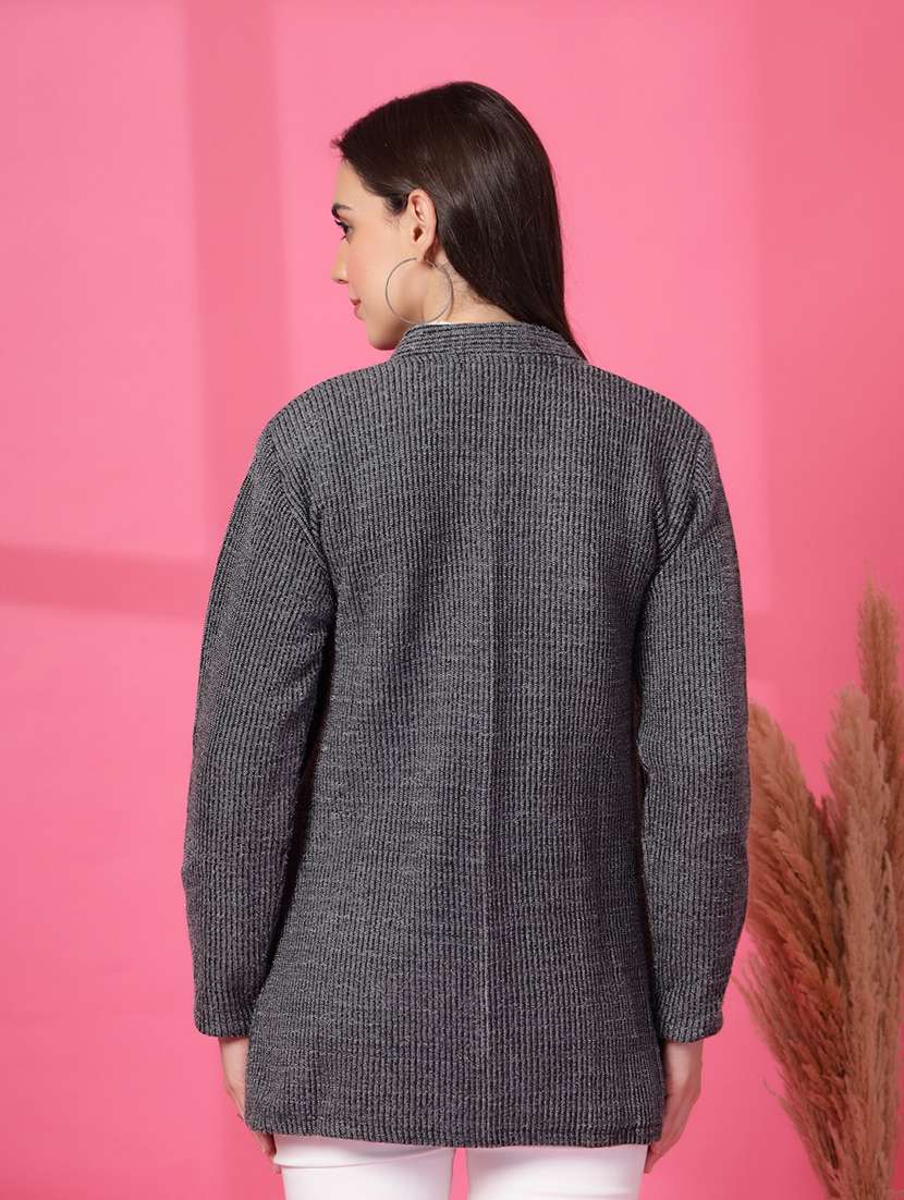 women self designed long sleeves pullover - 21686381 -  Standard Image - 3