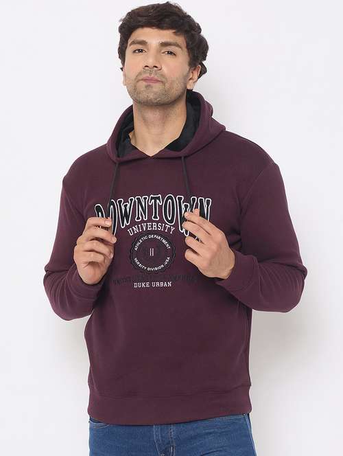 men long sleeves chest print sweatshirt - 21686427 -  Standard Image - 0