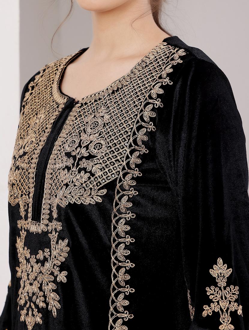 women three quarter sleeve suit set - 21686454 - Standard Image - 5