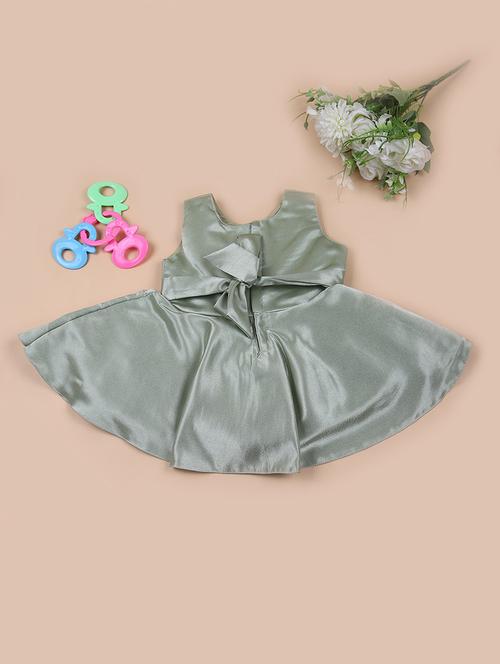 girls sequined round neck sleeveless frock - 21686607 -  Standard Image - 0