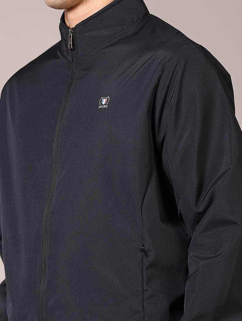 men solid long sleeve bomber jacket - 21686675 -  Standard Image - 3