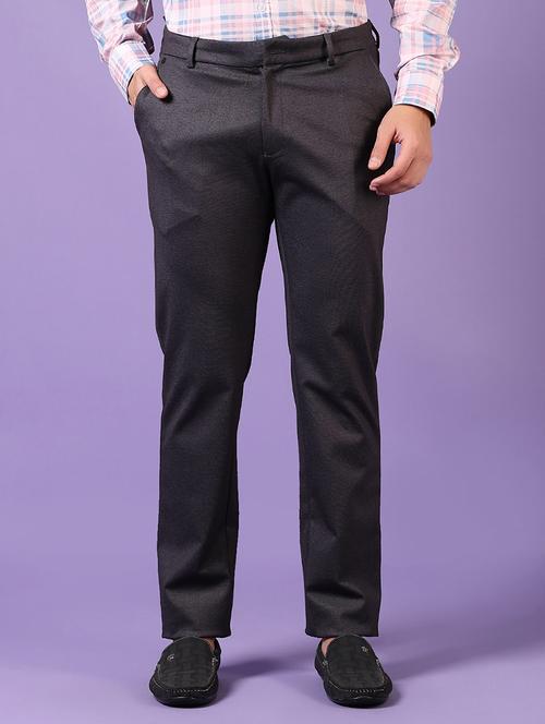 men solid mid rise casual chinos - 21686716 -  Standard Image - 0