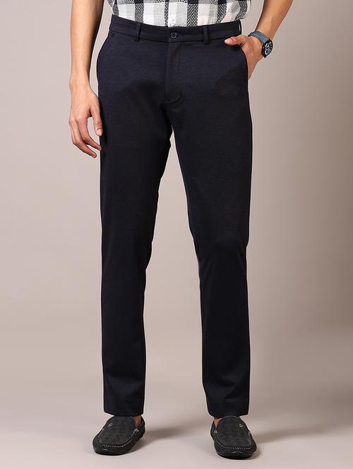 men solid mid rise casual chinos - 21686718 -  Standard Image - 0