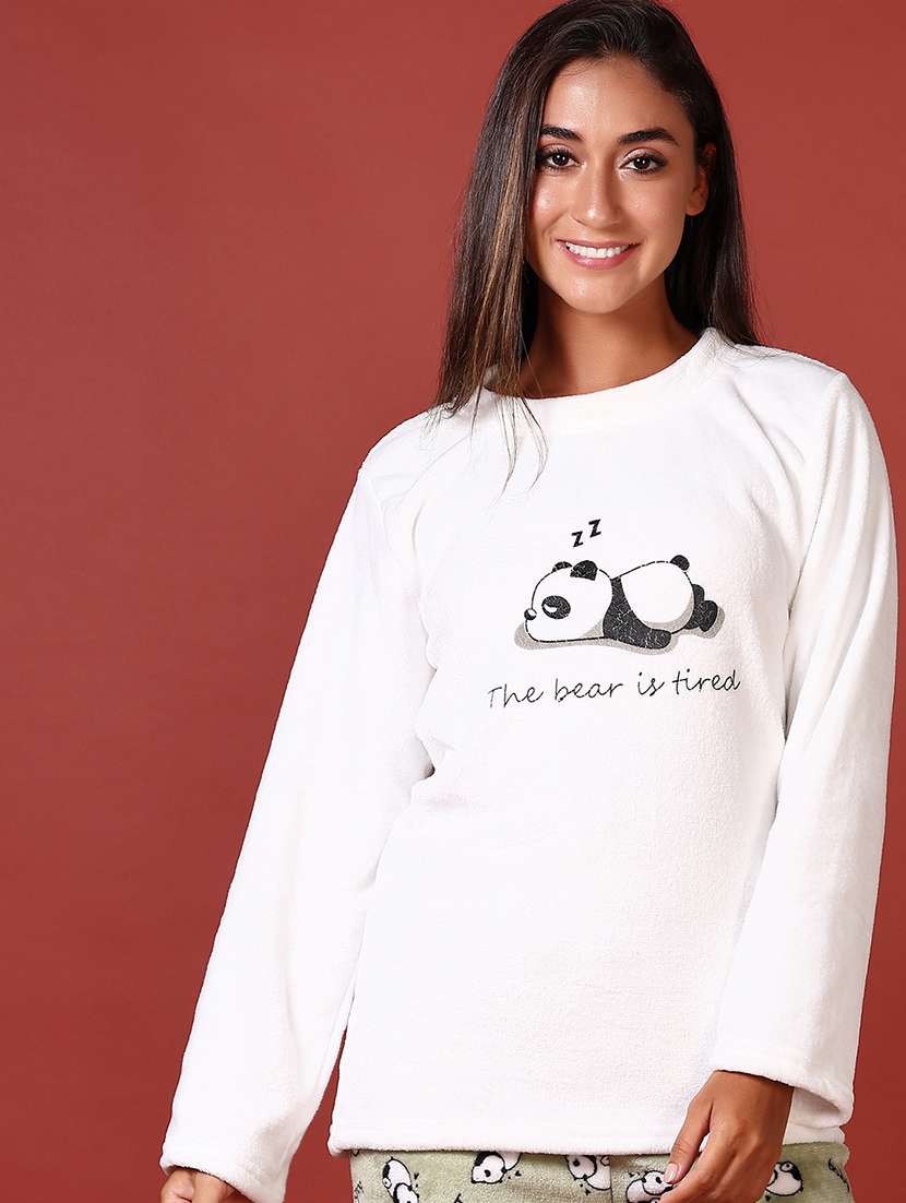 women printed nightwear pyjama set - 21686762 -  Standard Image - 3