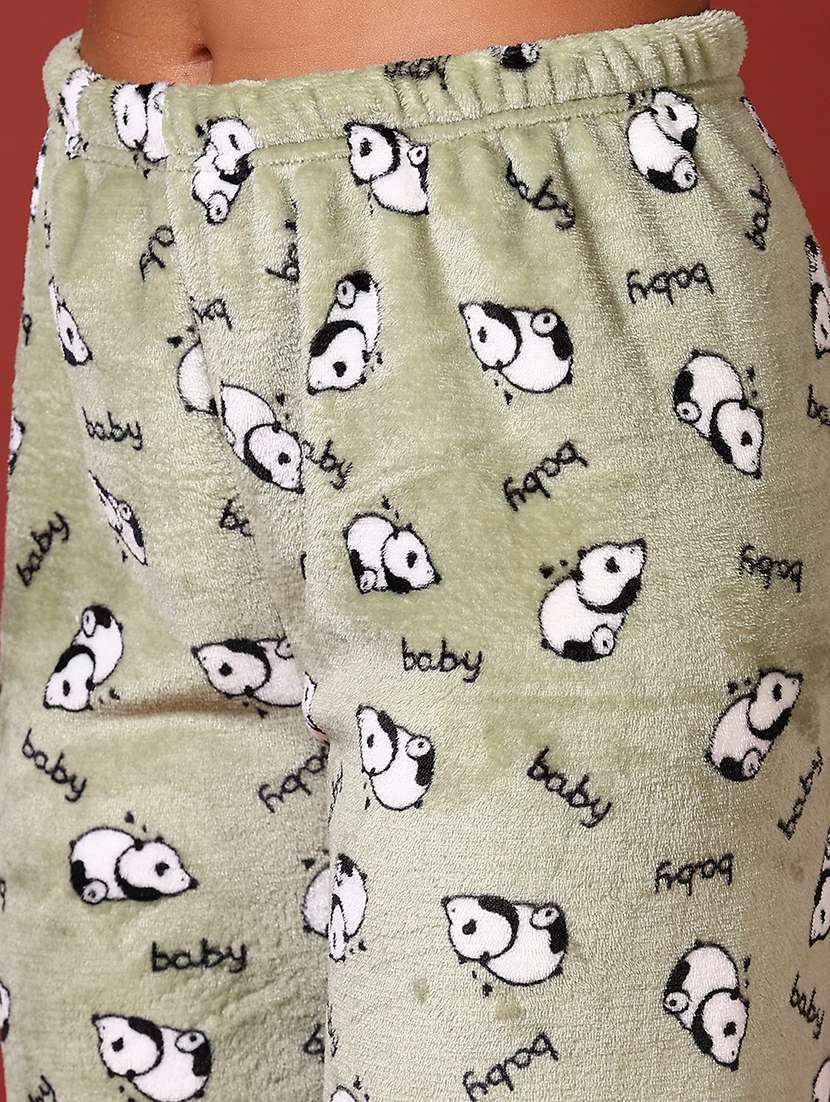 women printed nightwear pyjama set - 21686762 -  Standard Image - 5