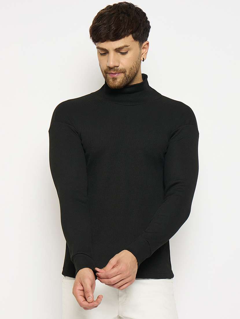 men long sleeves plain sweatshirt