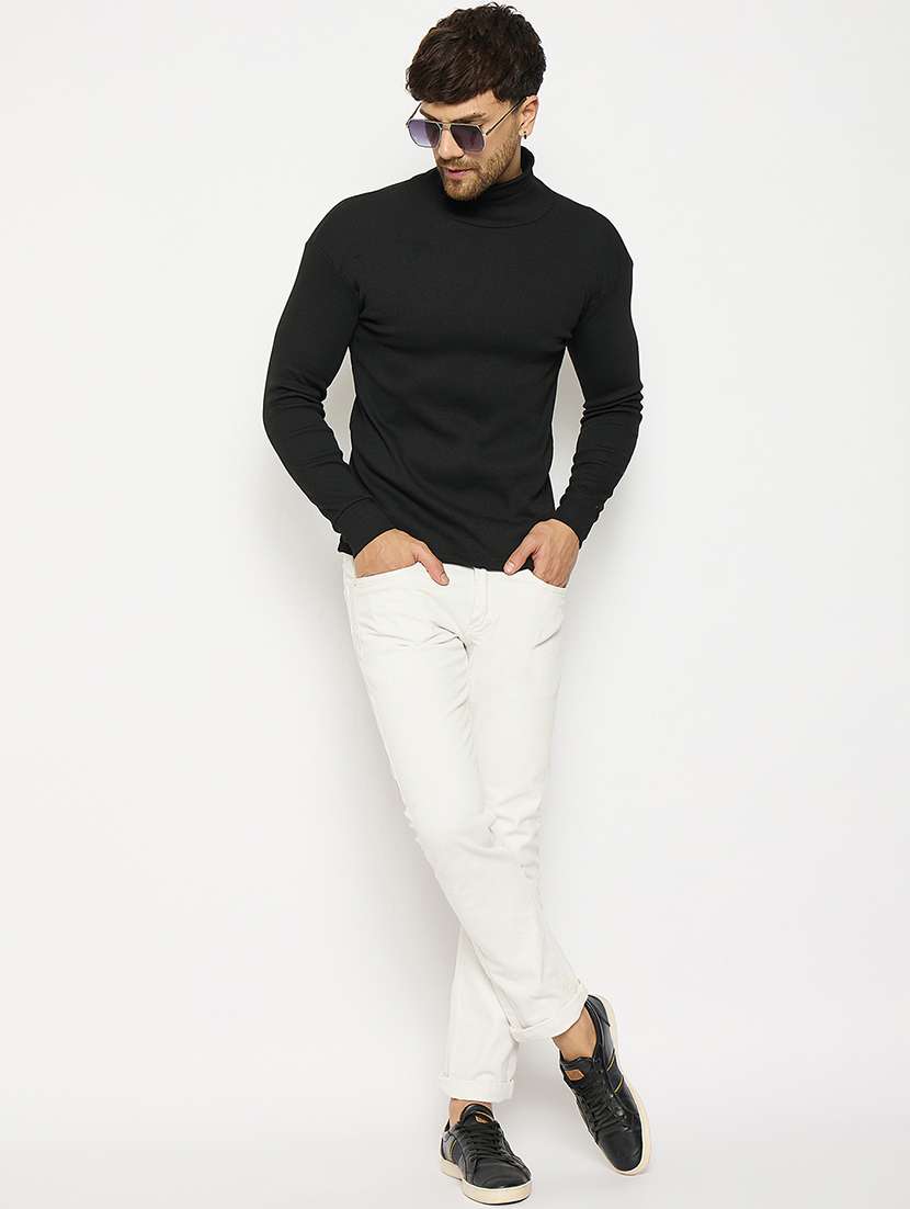men long sleeves plain sweatshirt - 21686766 -  Standard Image - 3