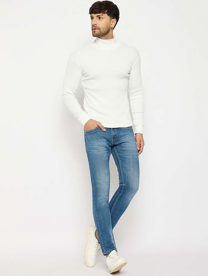 men long sleeves plain sweatshirt - 21686767 -  Standard Image - 3