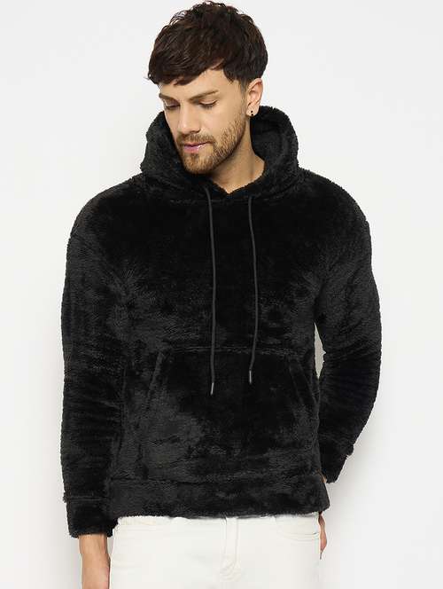 men long sleeves plain sweatshirt - 21686770 - Standard Image - 0