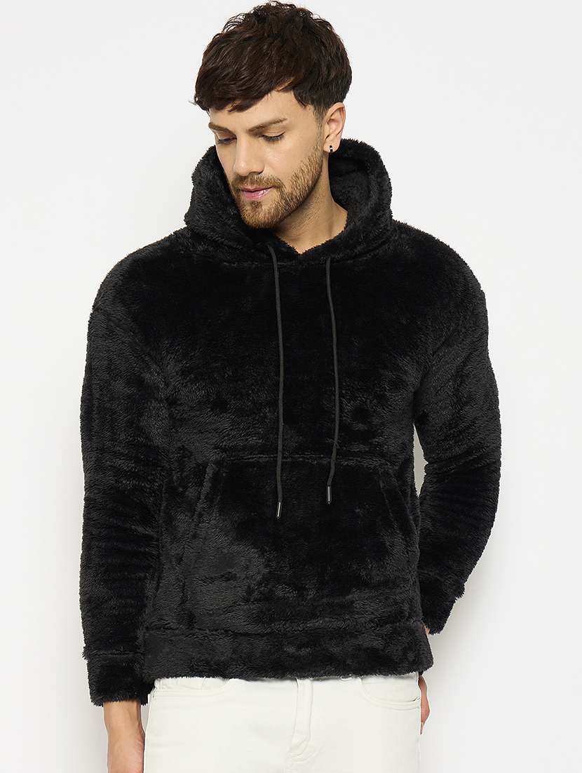 men long sleeves plain sweatshirt - 21686770 - Zoom Image - 0