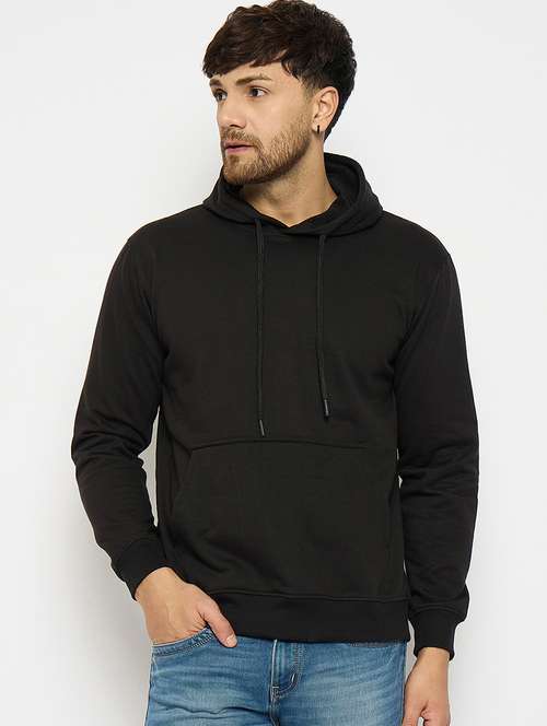 men long sleeves plain sweatshirt - 21686773 - Standard Image - 0