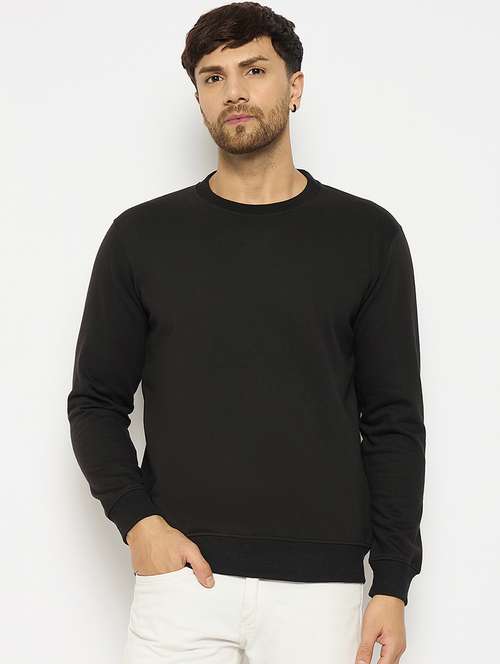 men long sleeves plain sweatshirt - 21686774 -  Standard Image - 0