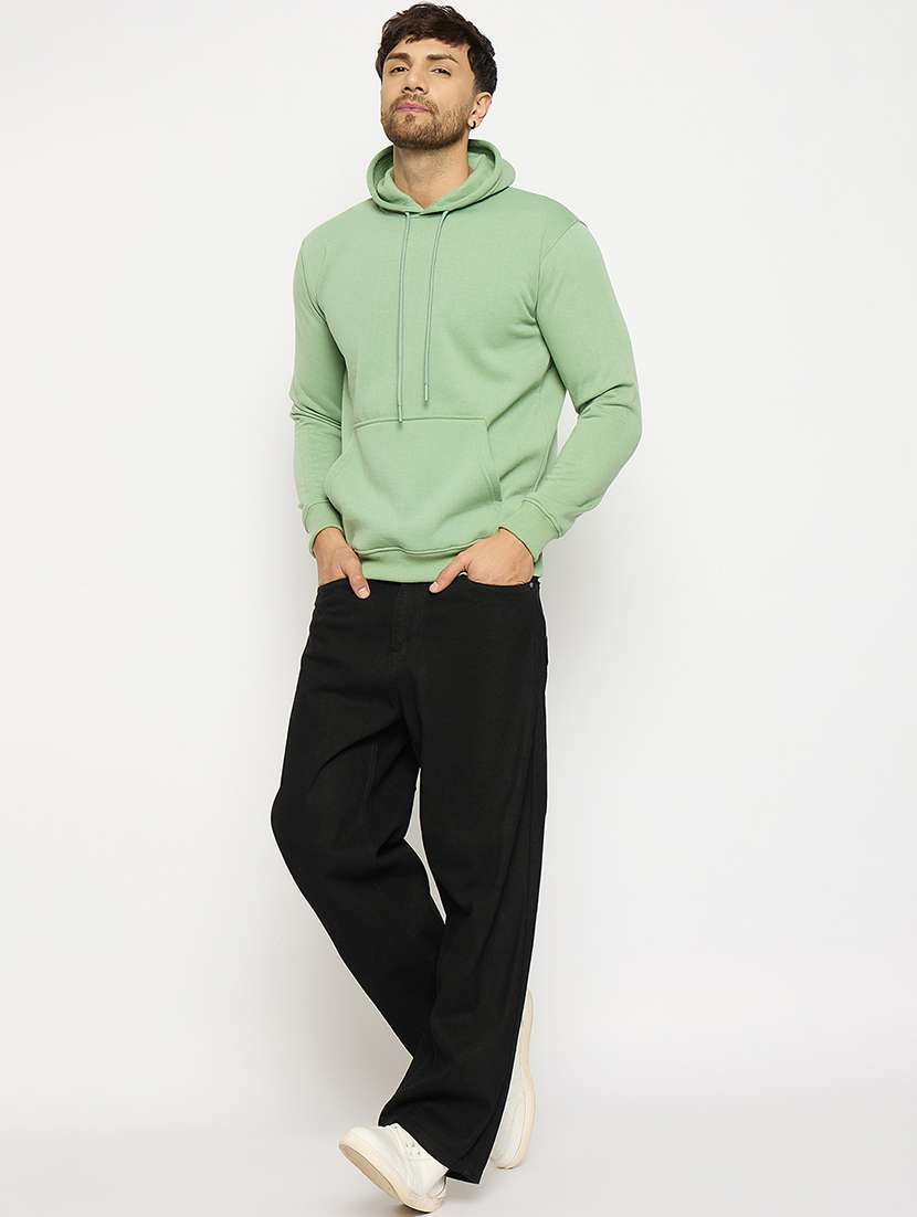 men long sleeves plain sweatshirt - 21686822 -  Standard Image - 3