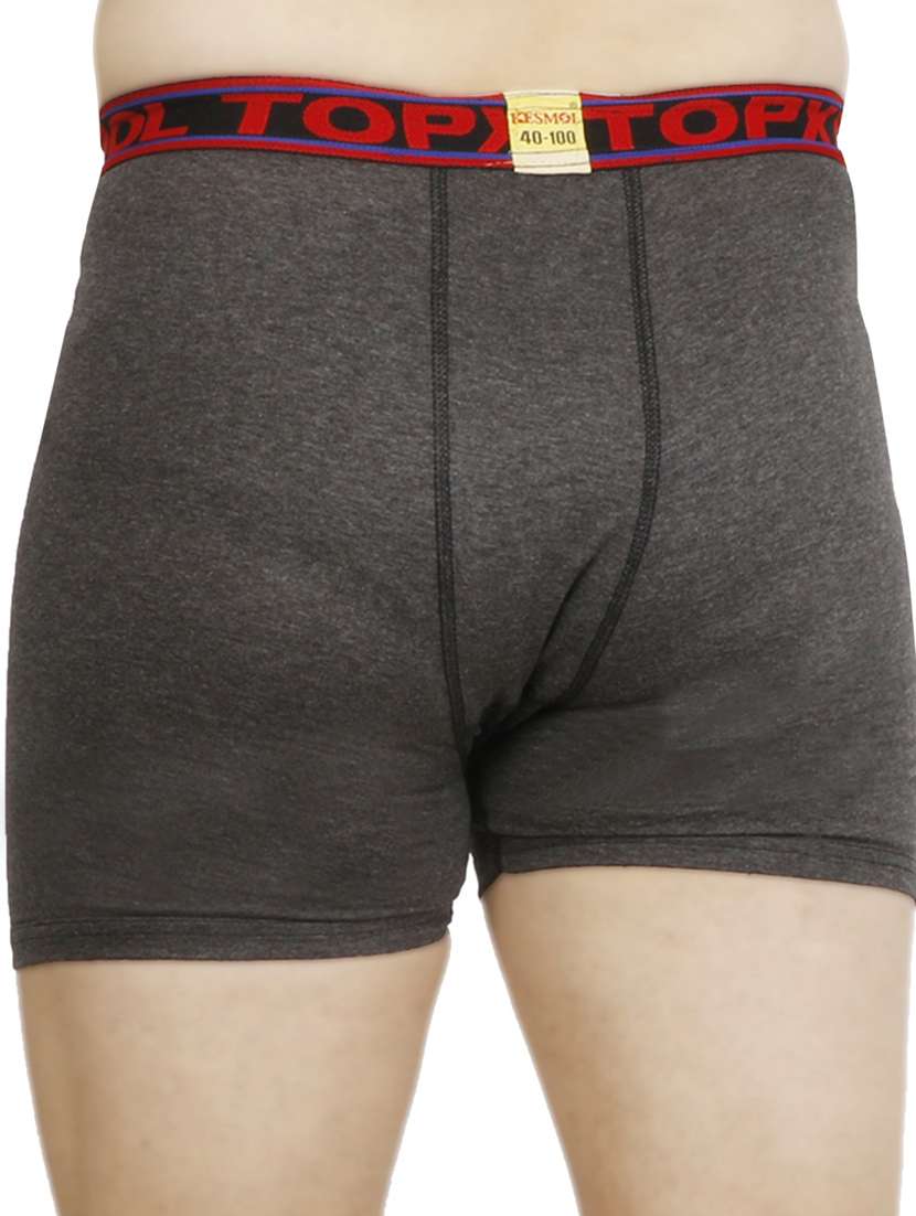 men solid mid rise trunks - 21687814 -  Standard Image - 3