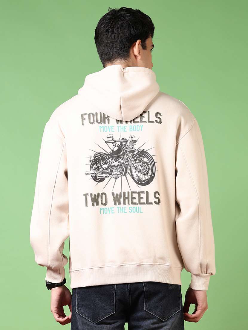 men long sleeves front & back print sweatshirt - 21688157 -  Zoom Image - 0