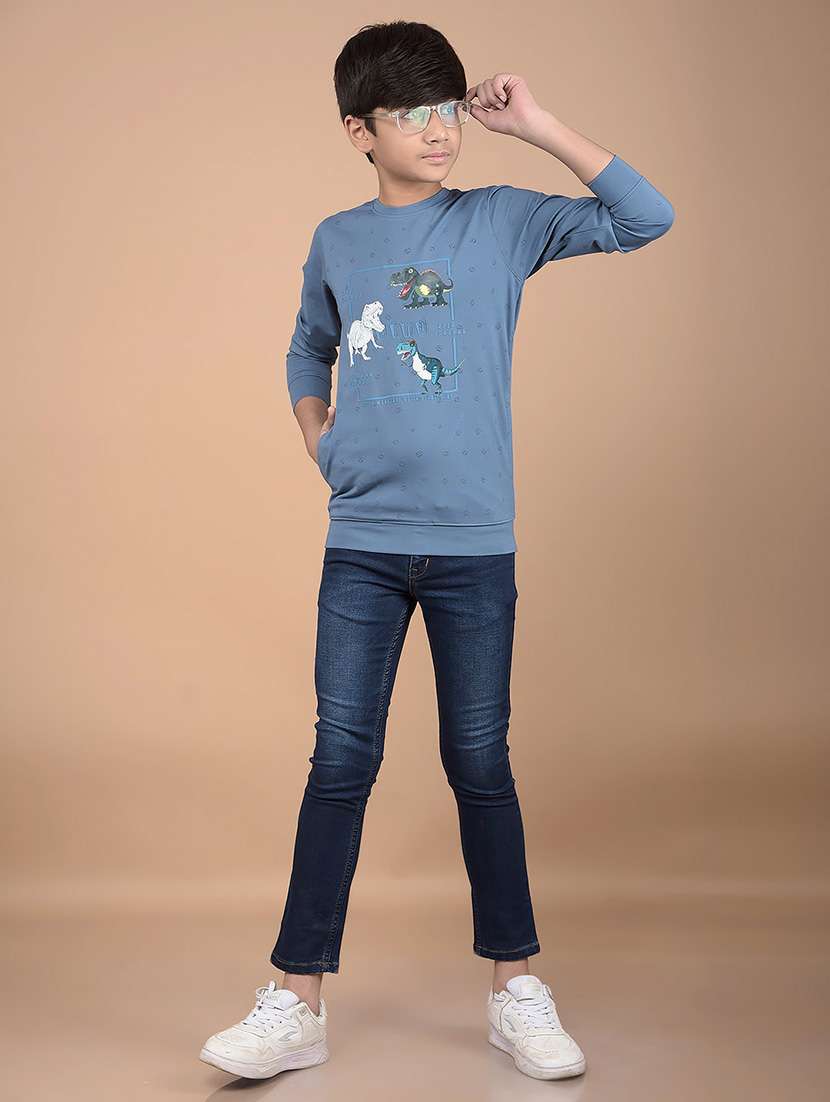 boys long sleeves printed sweatshirt - 21688343 -  Standard Image - 5