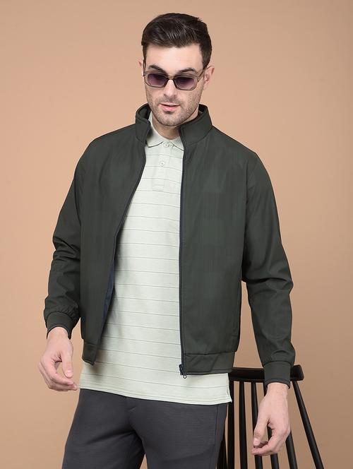 men striped long sleeves casual jacket - 21688461 -  Standard Image - 0