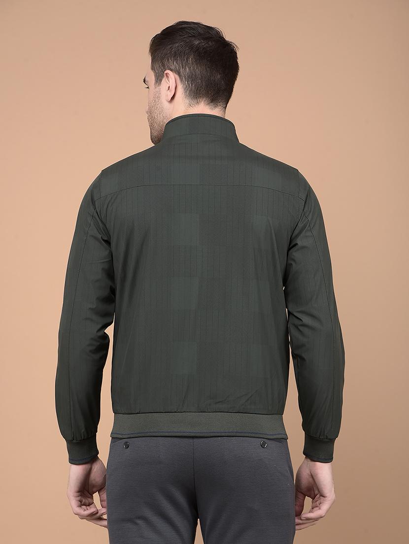 men striped long sleeves casual jacket - 21688461 - Standard Image - 3