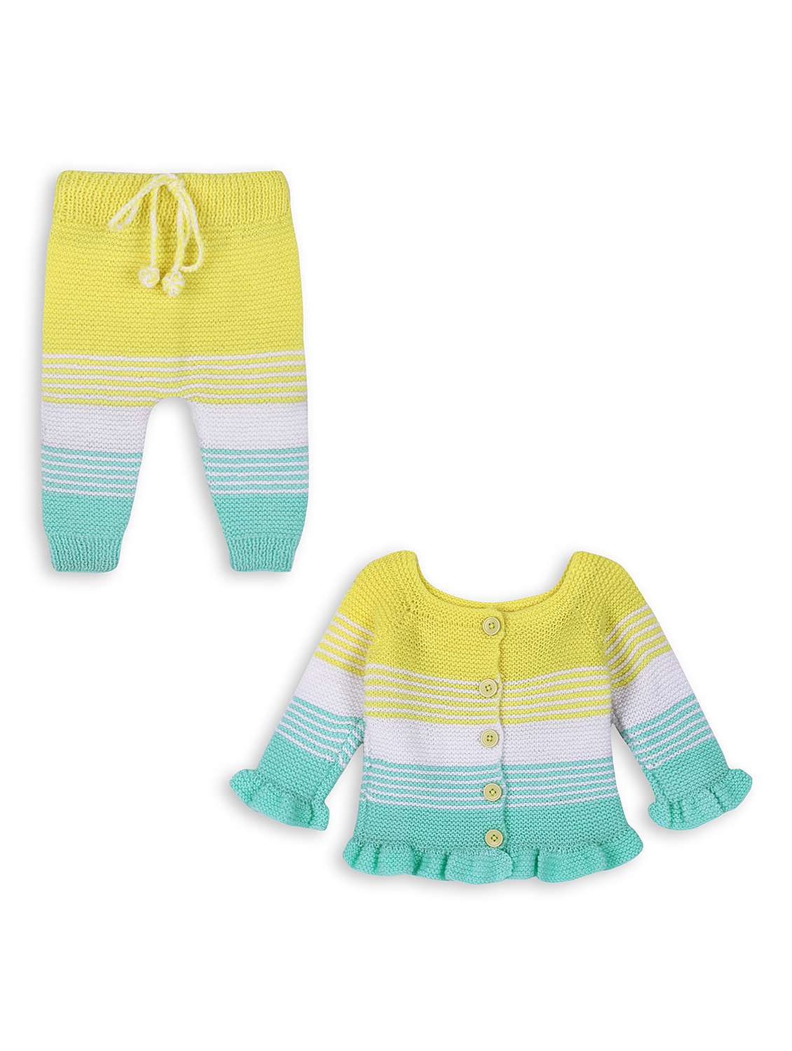 girls self design long sleeve full length set