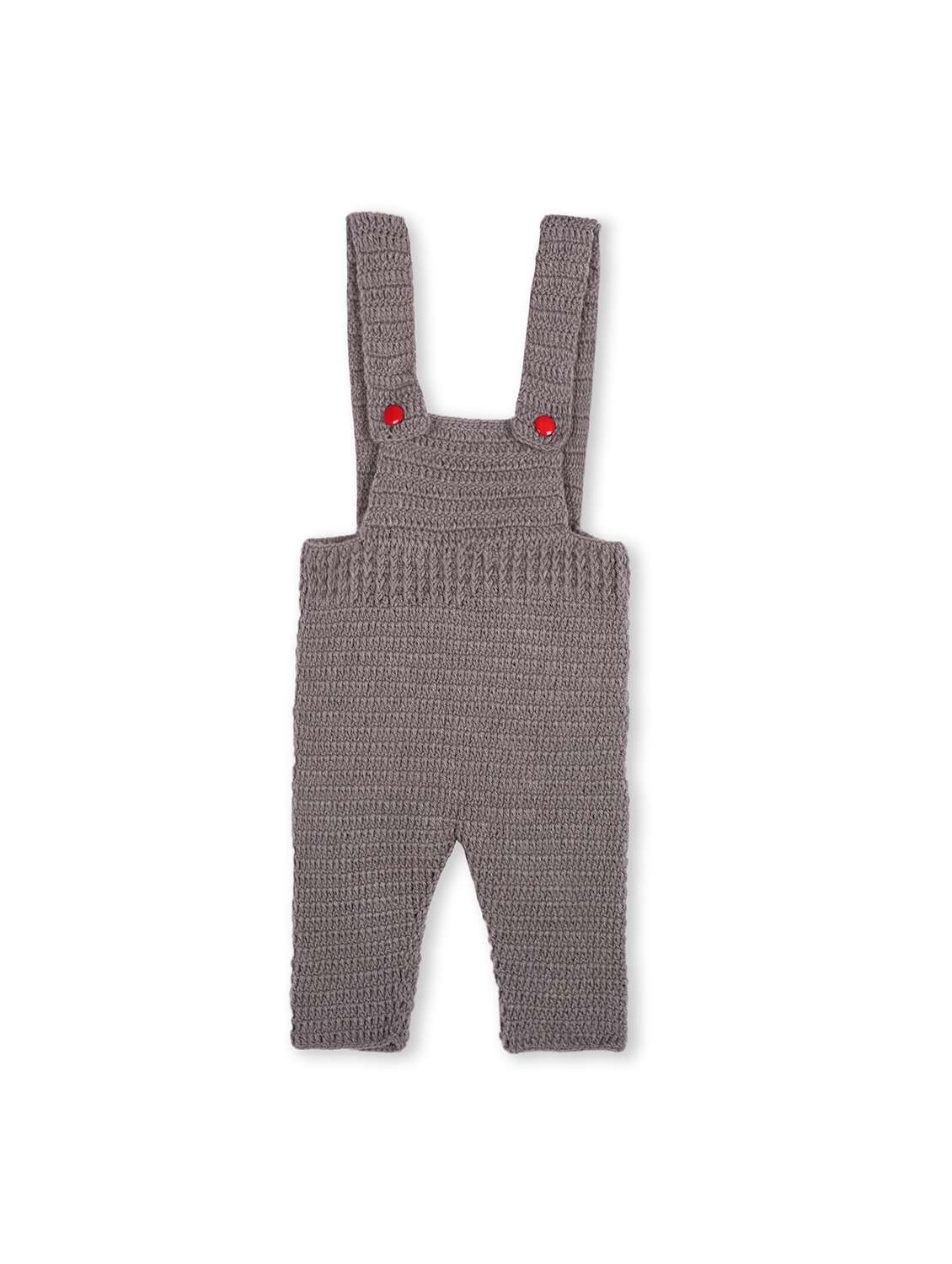 handmade knitted dungaree sweater with cap & shoes - 21688514 - Standard Image - 3