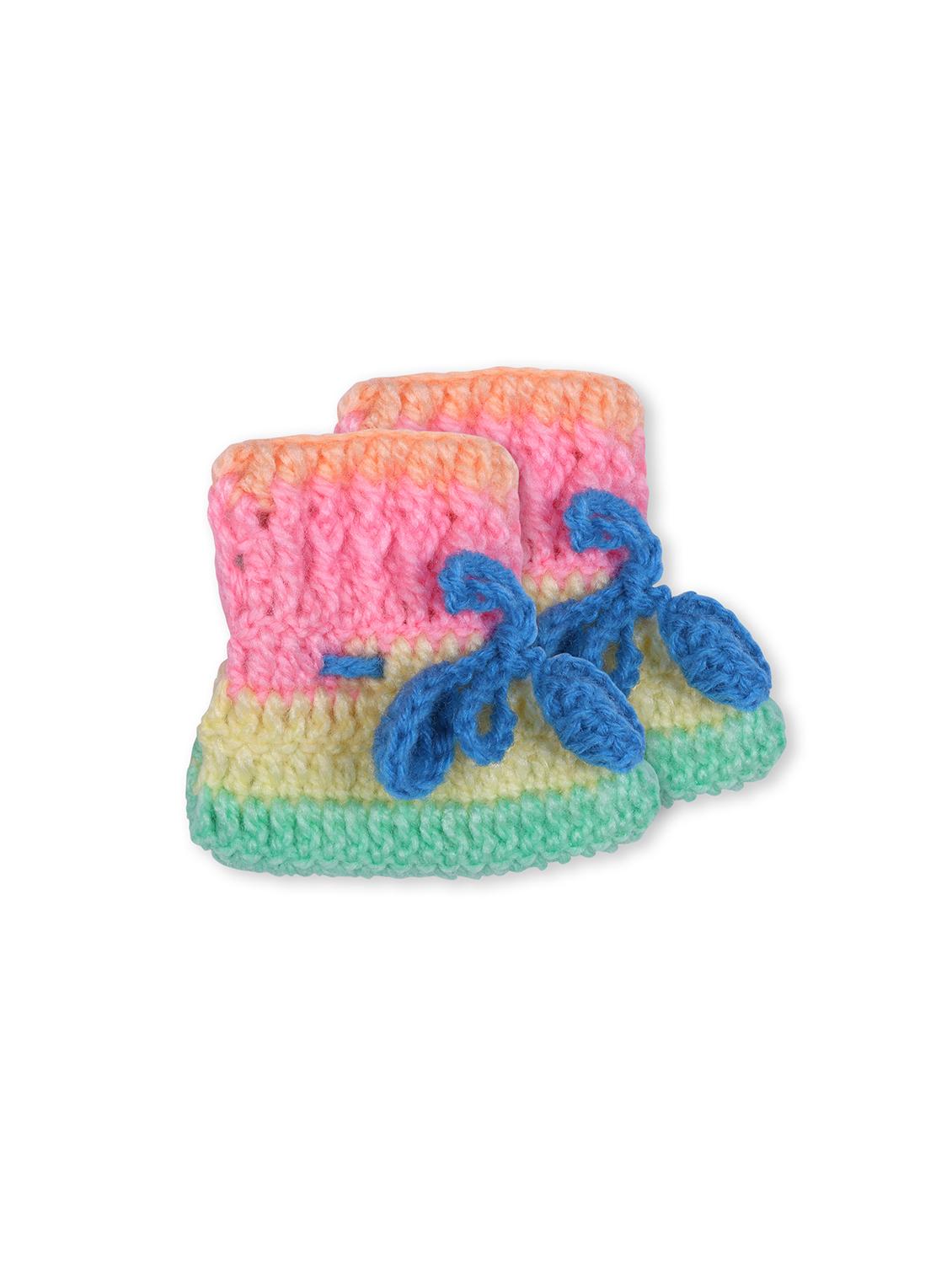handmade knitted dungaree sweater with cap & shoes - 21688518 - Standard Image - 3