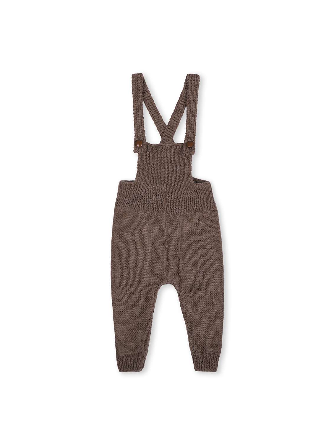 handmade knitted dungaree sweater with cap - 21688519 - Standard Image - 3