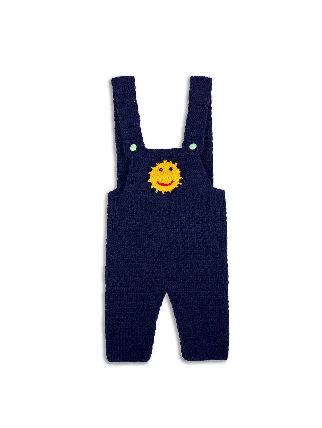 girls self design full length dungaree set - 21688524 - Standard Image - 3