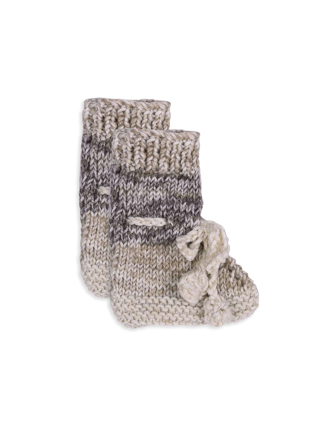 handmade crochet knitted pyjamas sweater cord set with cap and shoes - 21688531 - Standard Image - 3