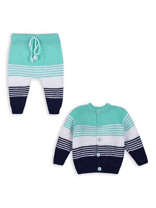 girls striped long sleeve full length set - 21688548 -  Standard Image - 0