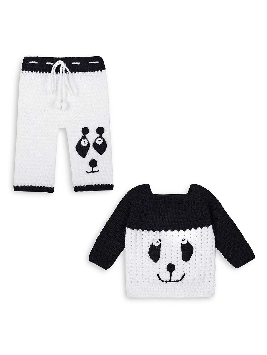 girls white self design full length set - 21688549 - Zoom Image - 0
