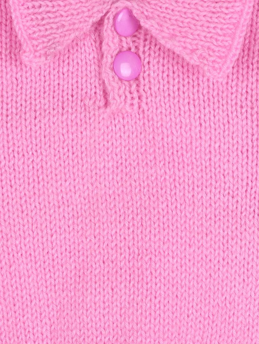 handmade knitted dungaree sweater with cap & shoes - 21688558 - Standard Image - 5