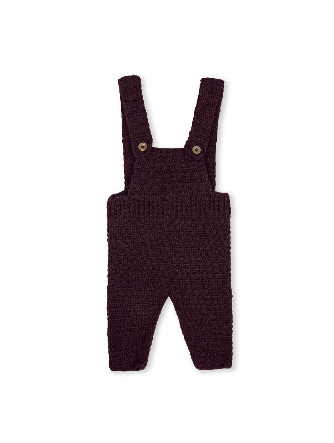 girls self design full length dungarees set with cap - 21688562 - Standard Image - 3