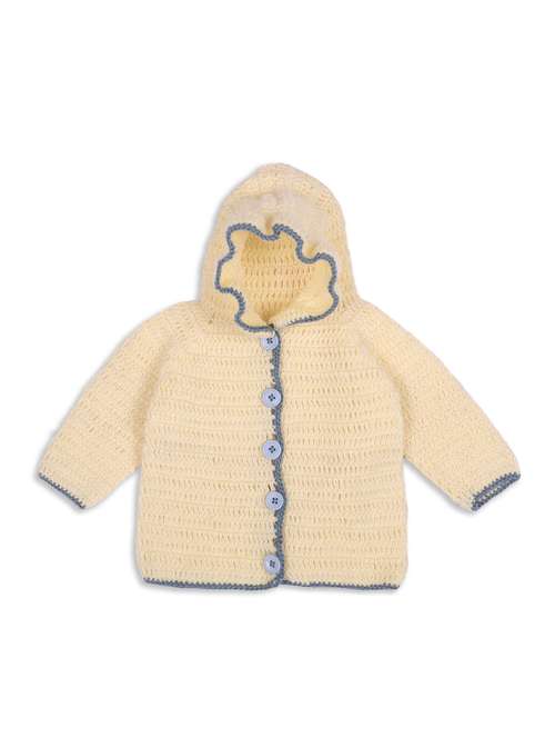 girls self design long sleeve cardigan - 21688566 -  Standard Image - 0