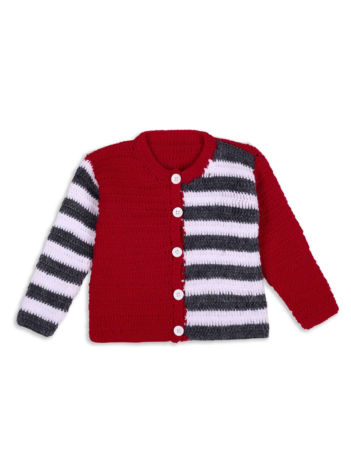 girls striped long sleeve cardigan - 21688571 - Zoom Image - 0
