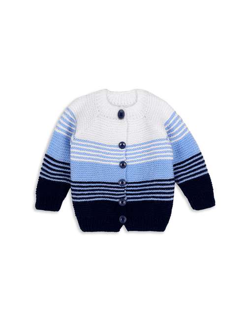 girls self design long sleeve cardigans - 21688573 - Standard Image - 0