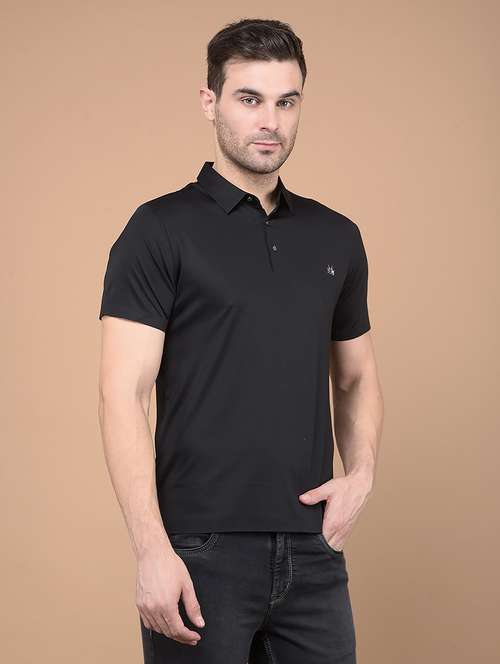 men short sleeves plain polo t-shirt - 21688665 - Standard Image - 0