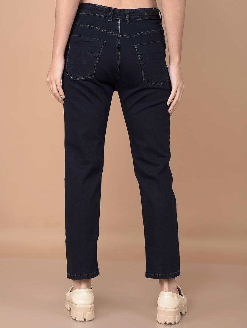 women solid mid rise slim fit jean - 21688687 - Standard Image - 3